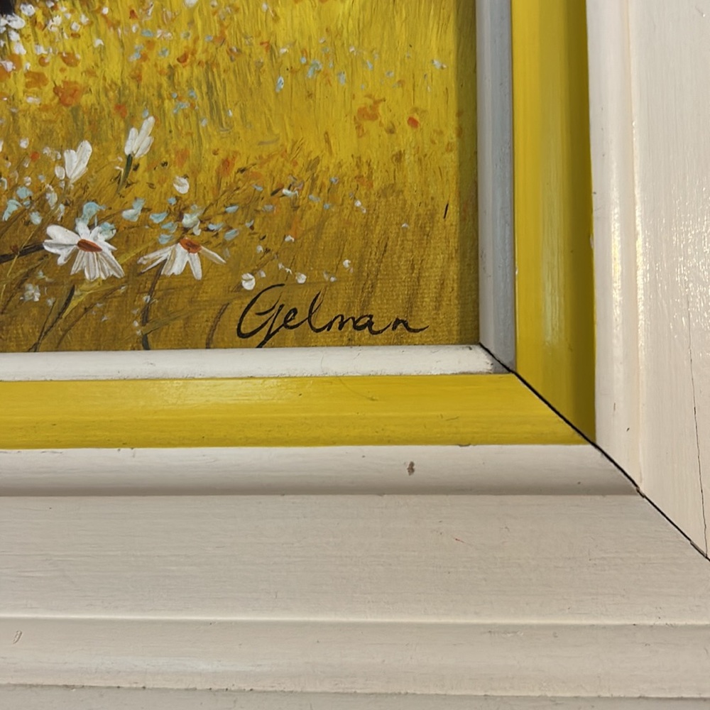 Vintage Oil Painting By Gelman frame measures
14.5x12.5 - Picture 2 of 15